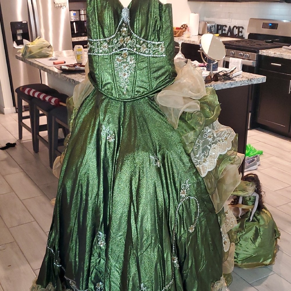 Queience Dress with Embellishments